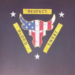 The rock - under armor collection t shirt